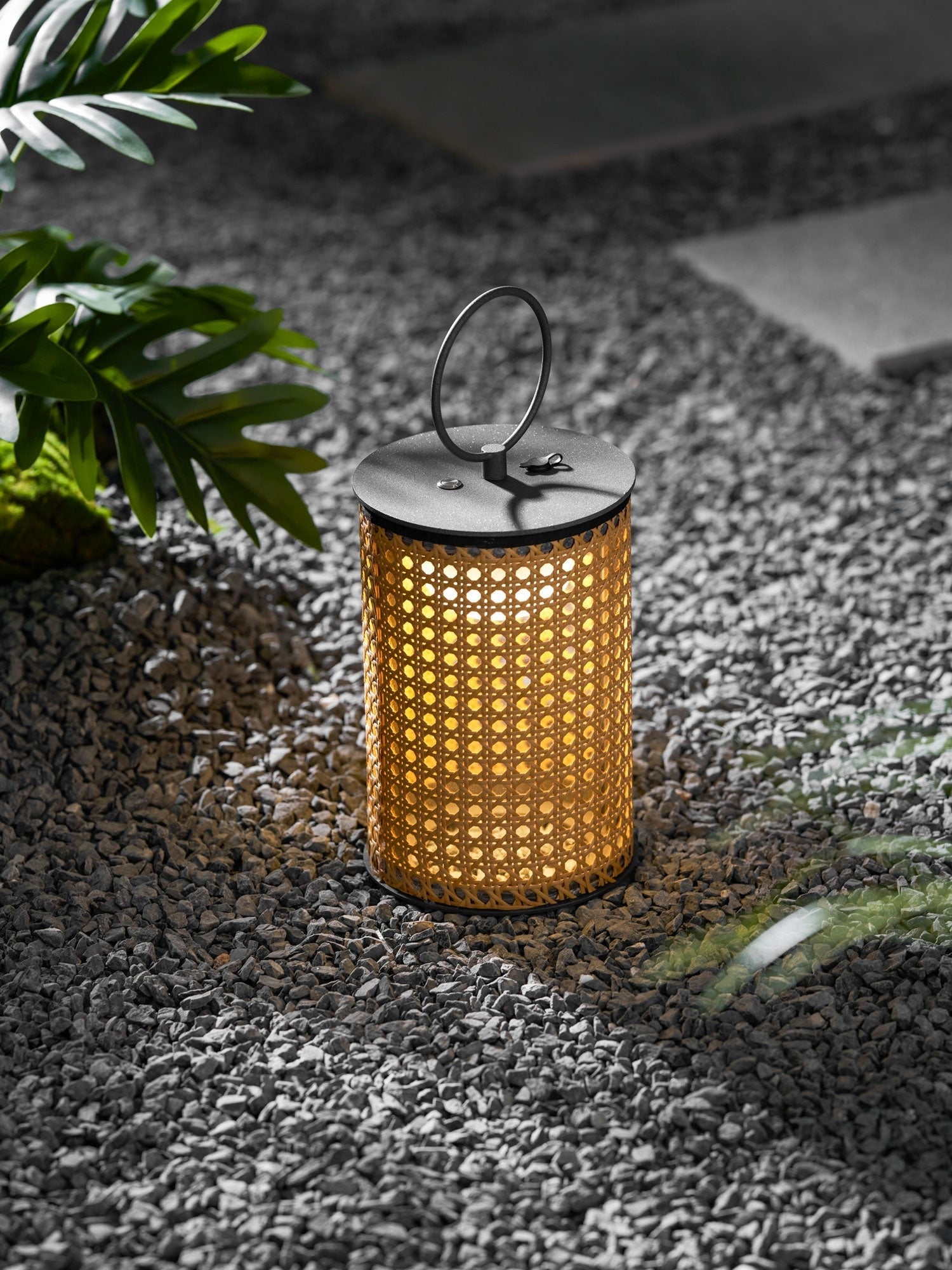 Metal Solara Woven Solar Garden Lantern, Outdoor Wall Light, detail 43