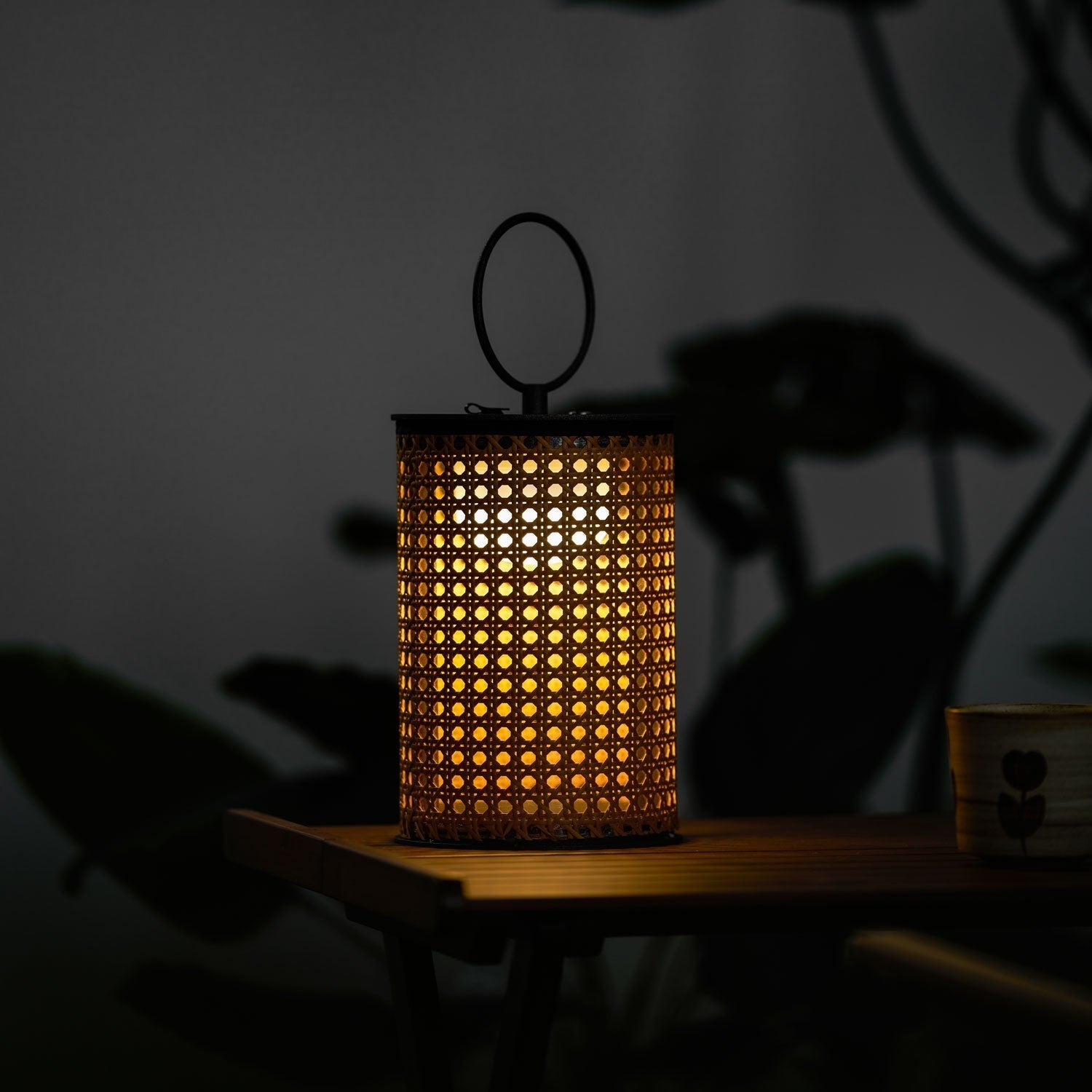 Metal Solara Woven Solar Garden Lantern, Outdoor Wall Light, detail 47