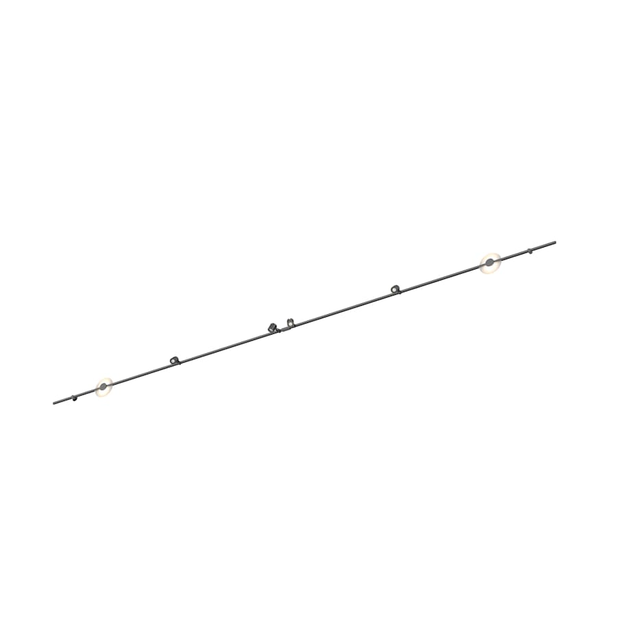 Suspenders 4 Light 146" Tall LED Wall Light, Bedroom Wall Sconce, Dimensions Height: 6"