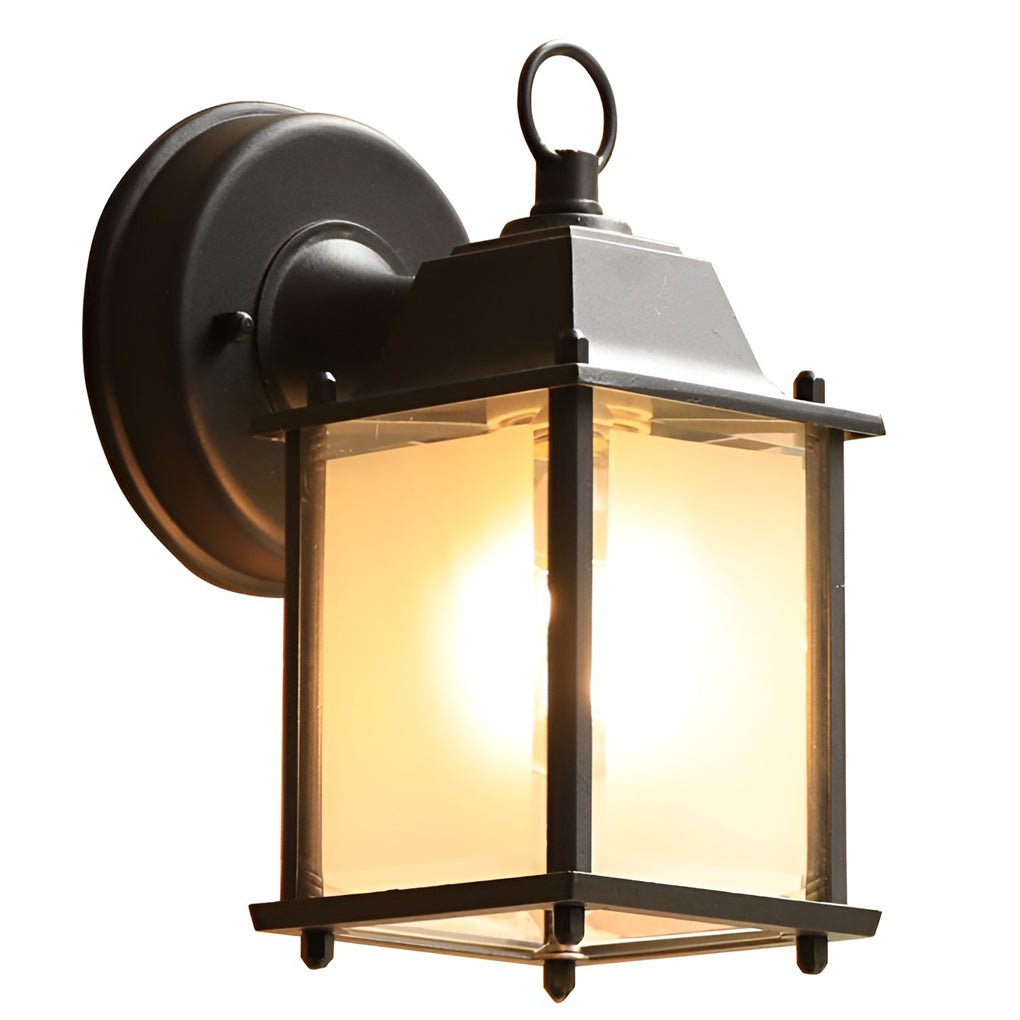 Square Glass Wall Light Exterior Wall Light Lighting LED Waterproof Wall Fixtures, Outdoor Wall Light, detail 5