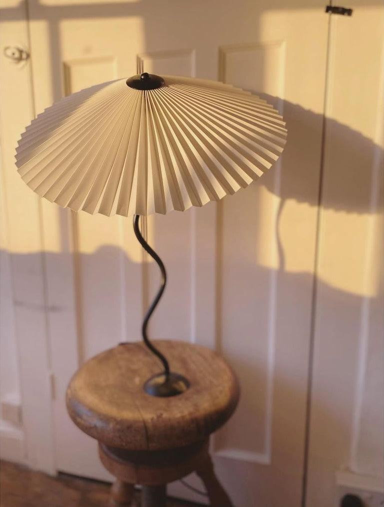 Squiggle Pleated Table Light, Bedside Table Lamp, detail 21