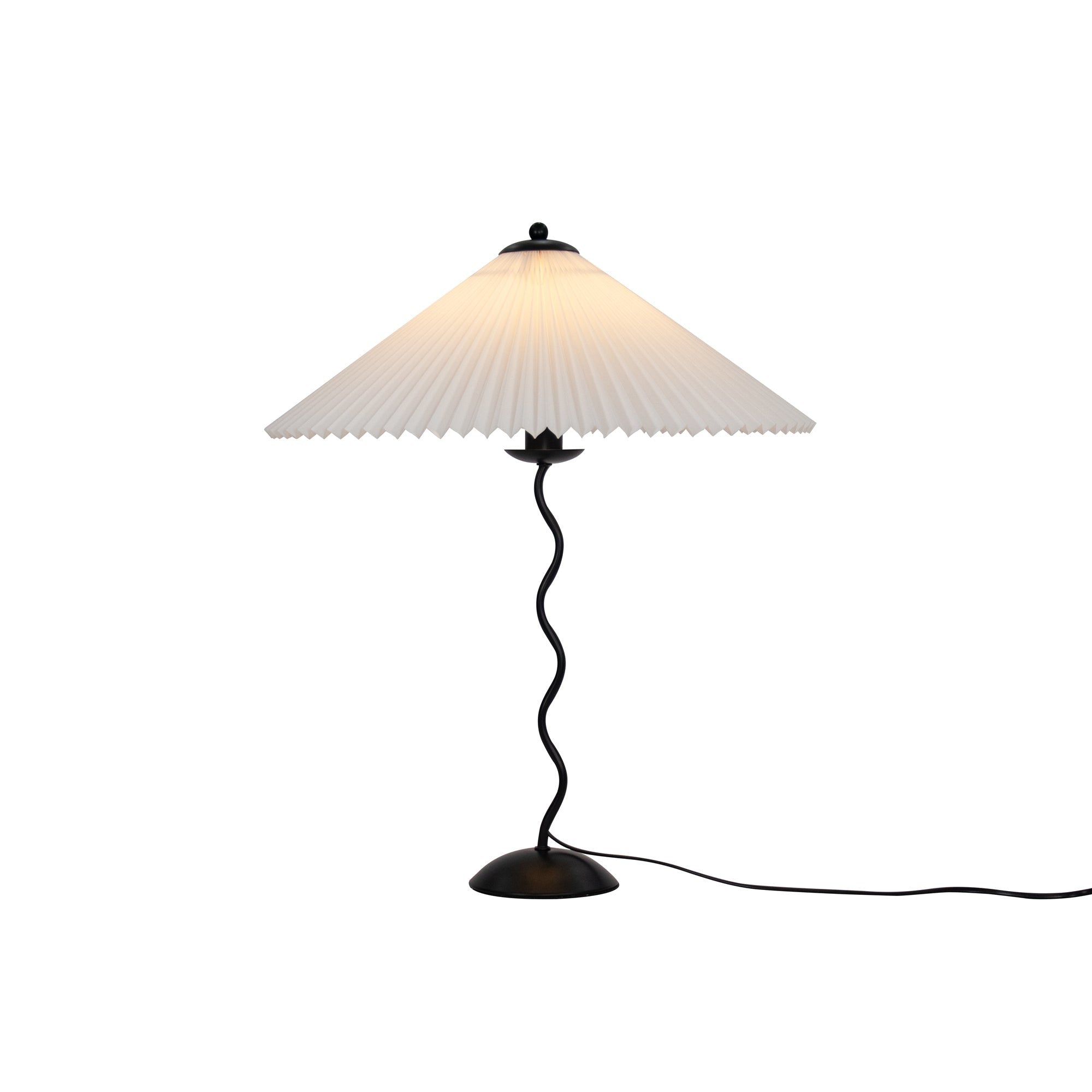 Squiggle Pleated Table Light, Bedside Table Lamp, detail 63