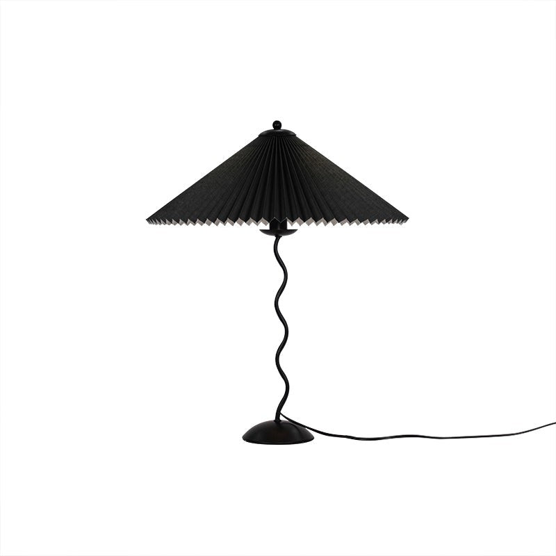 Squiggle Pleated Table Light, Bedside Table Lamp, detail 64