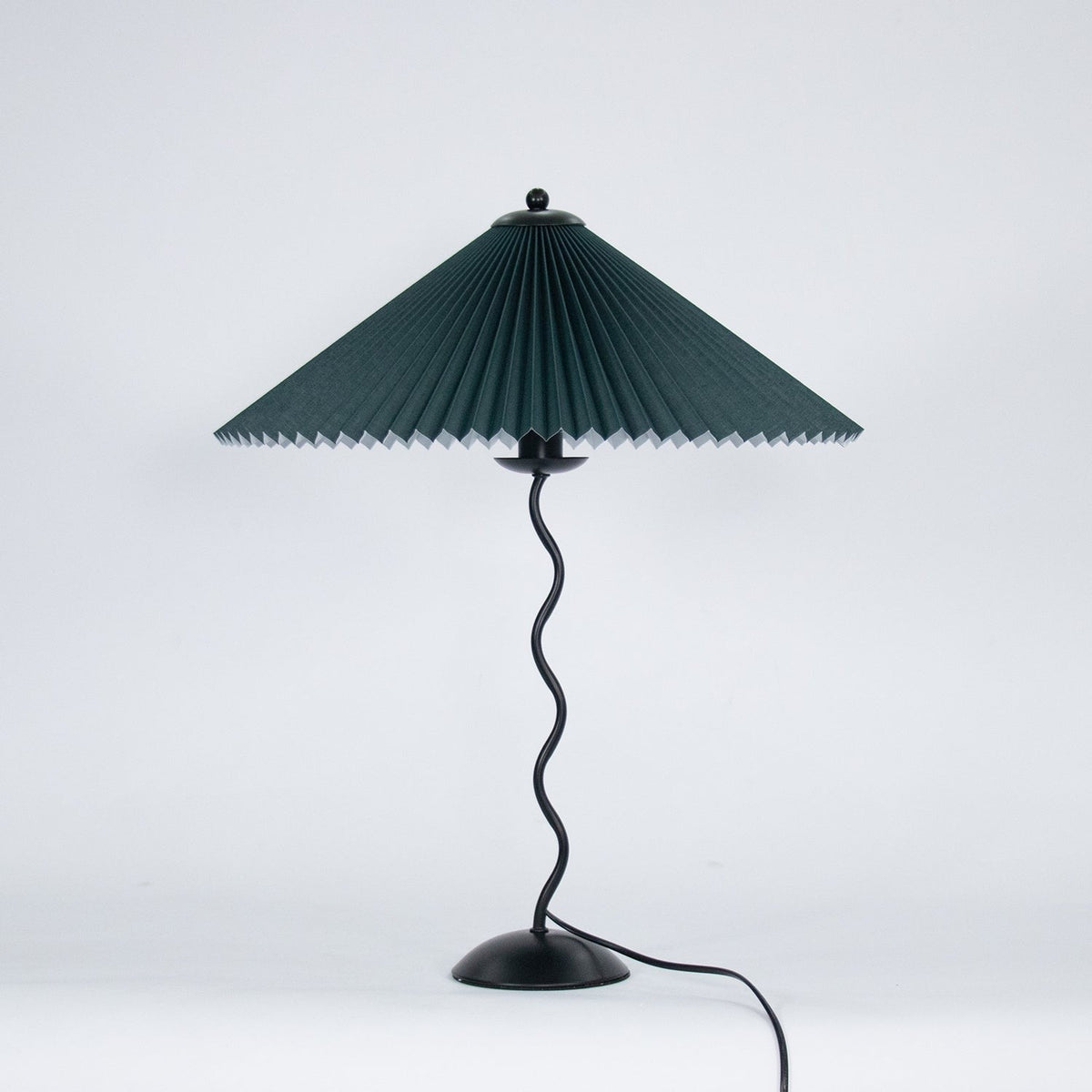 Squiggle Pleated Table Light, Bedside Table Lamp, detail 67