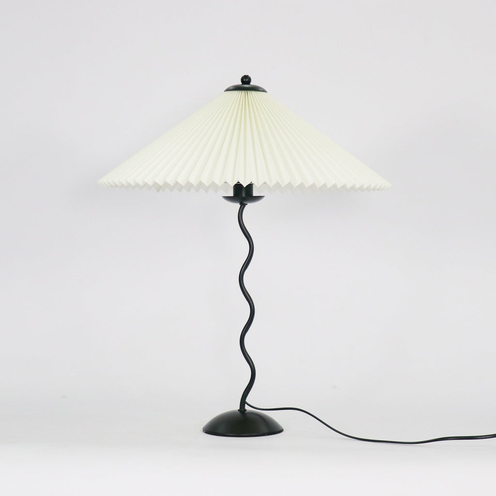 Squiggle Pleated Table Light, Bedside Table Lamp, detail 68