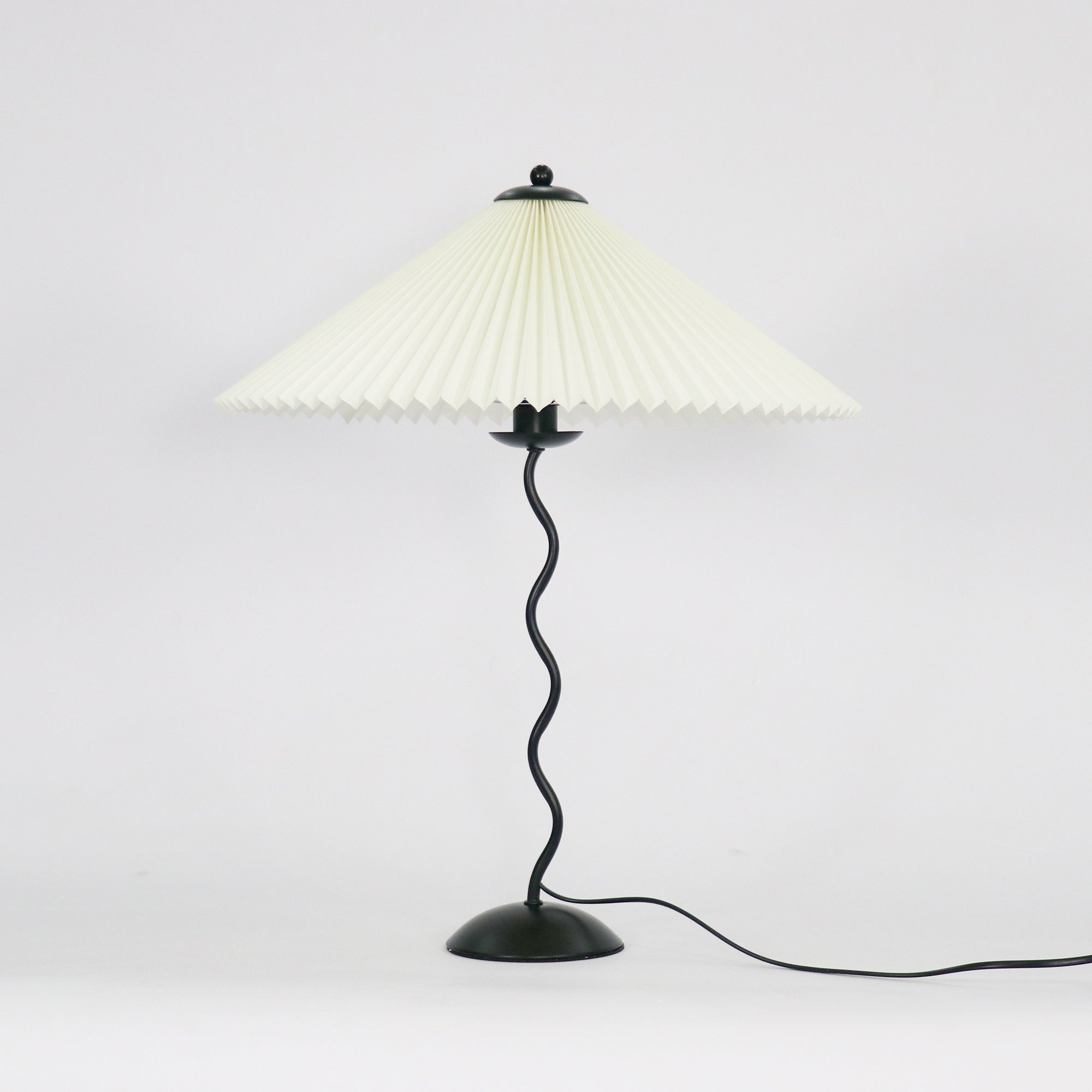 Squiggle Pleated Table Light, Bedside Table Lamp, detail 68