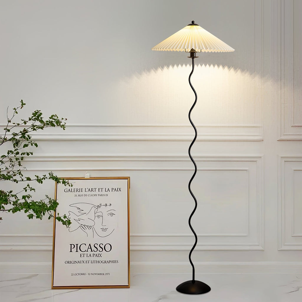 Squiggle Sculptural Floor Light, Floor Lamp, detail 10