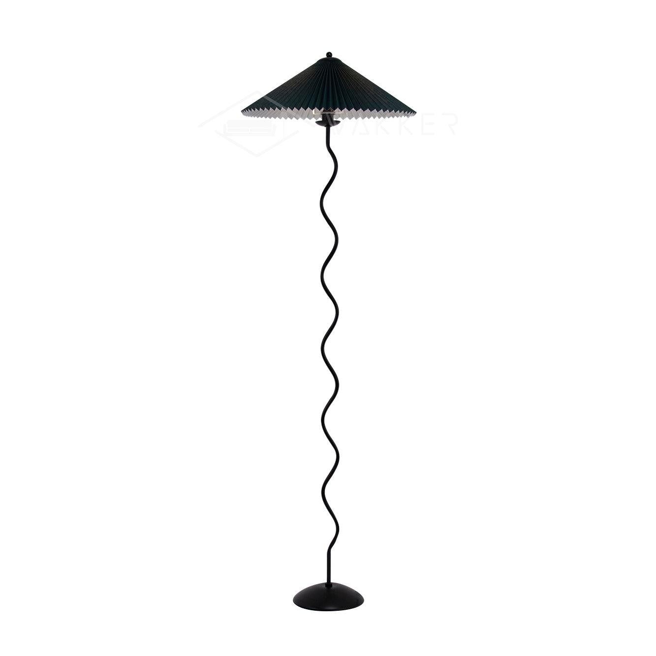Squiggle Sculptural Floor Light, Floor Lamp, detail 3