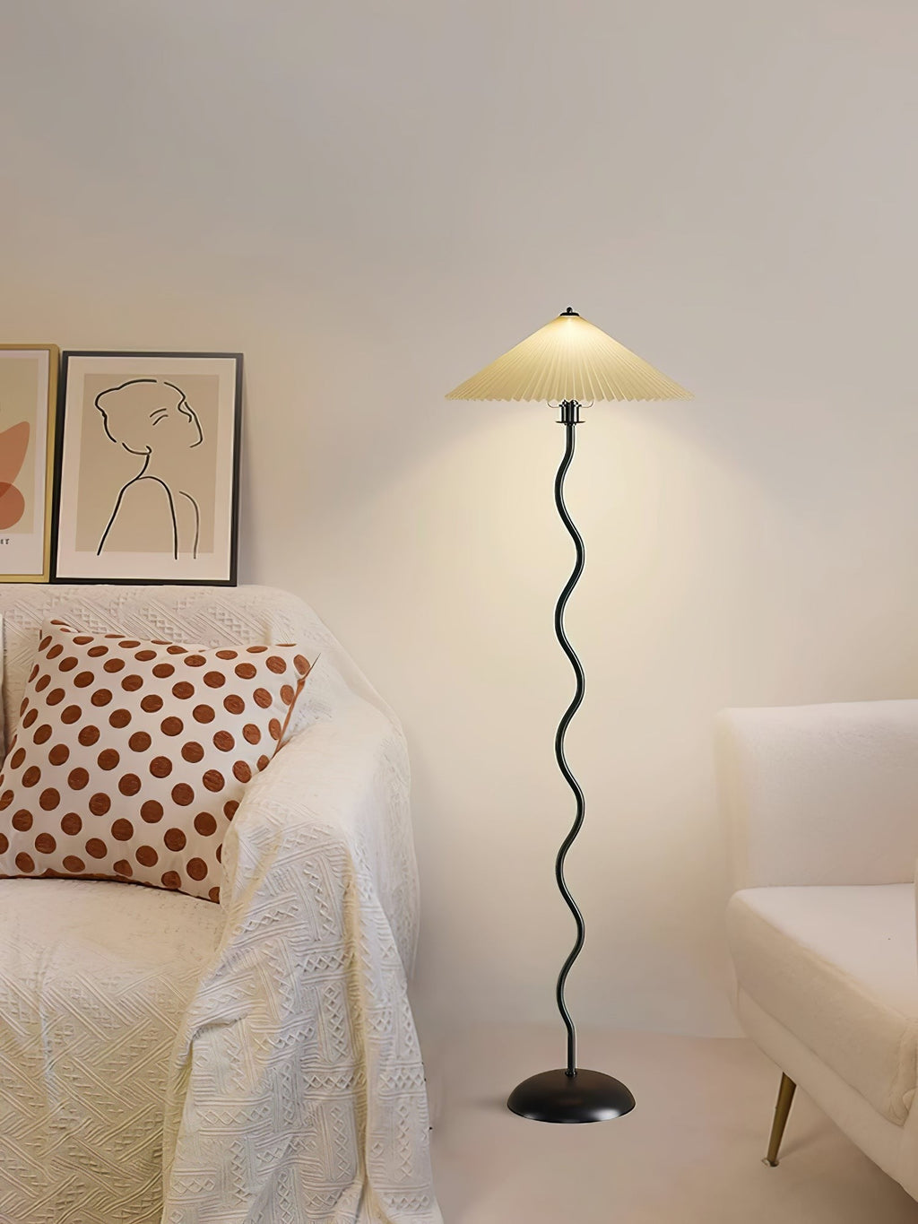 Squiggle Sculptural Floor Light, Floor Lamp, detail 48