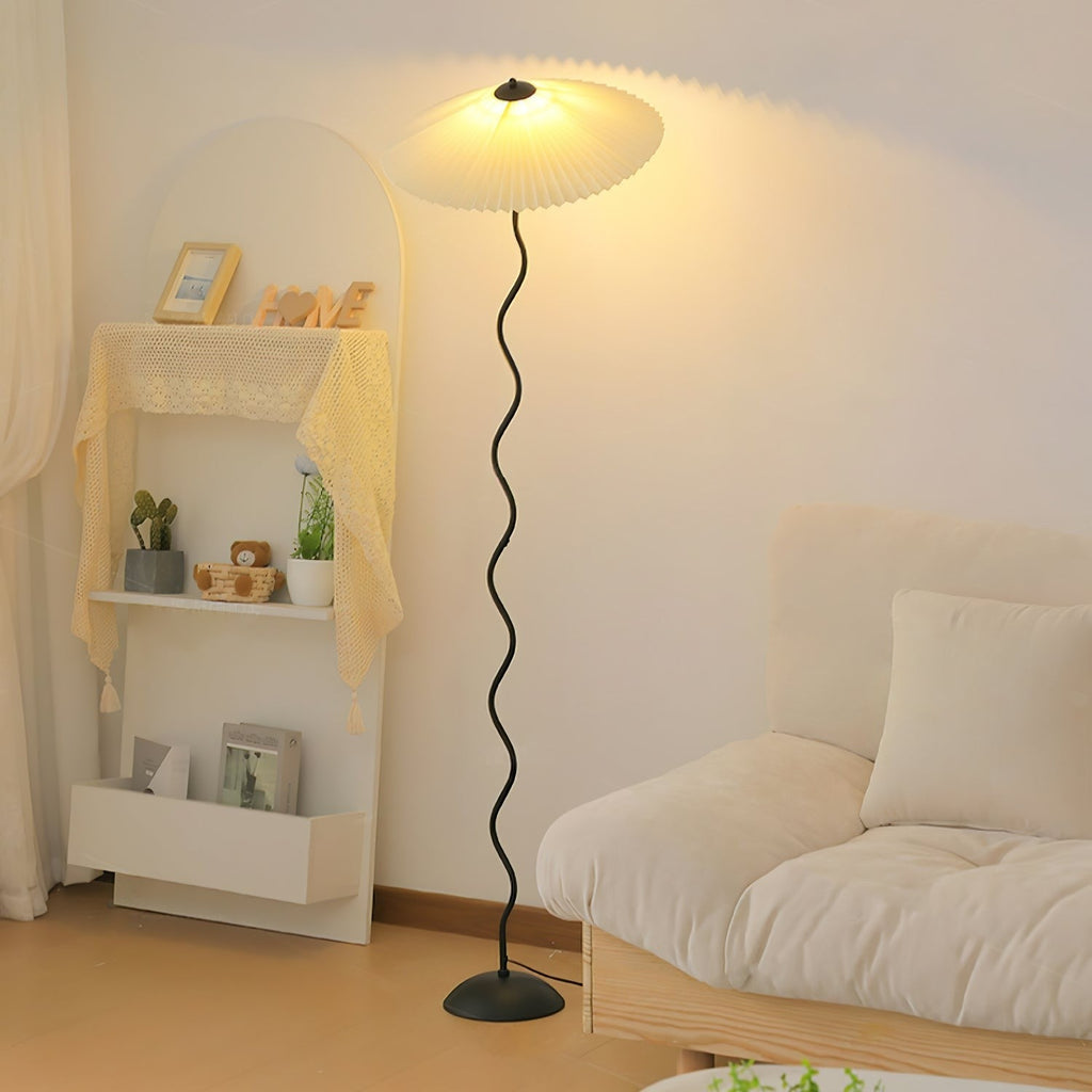 Squiggle Sculptural Floor Light, Floor Lamp, detail 5