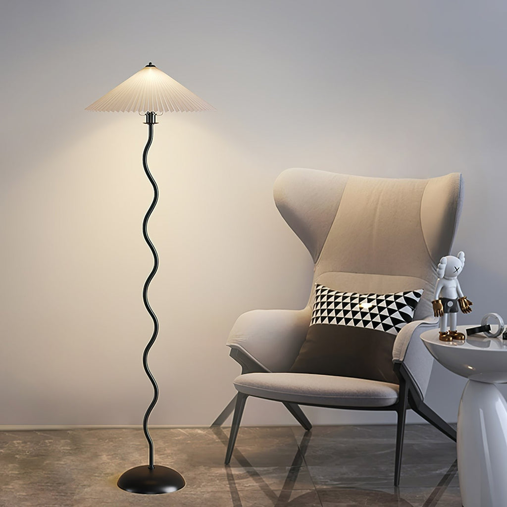 Squiggle Sculptural Floor Light, Floor Lamp, detail 7