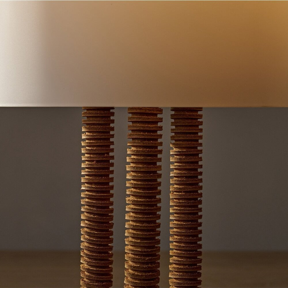 Striata Column Table Light, Bedside Table Lamp, detail 10