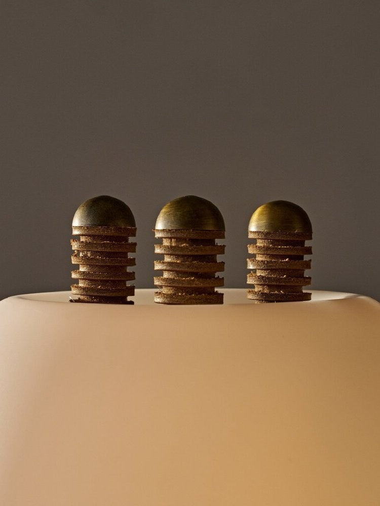 Striata Column Table Light, Bedside Table Lamp, detail 5