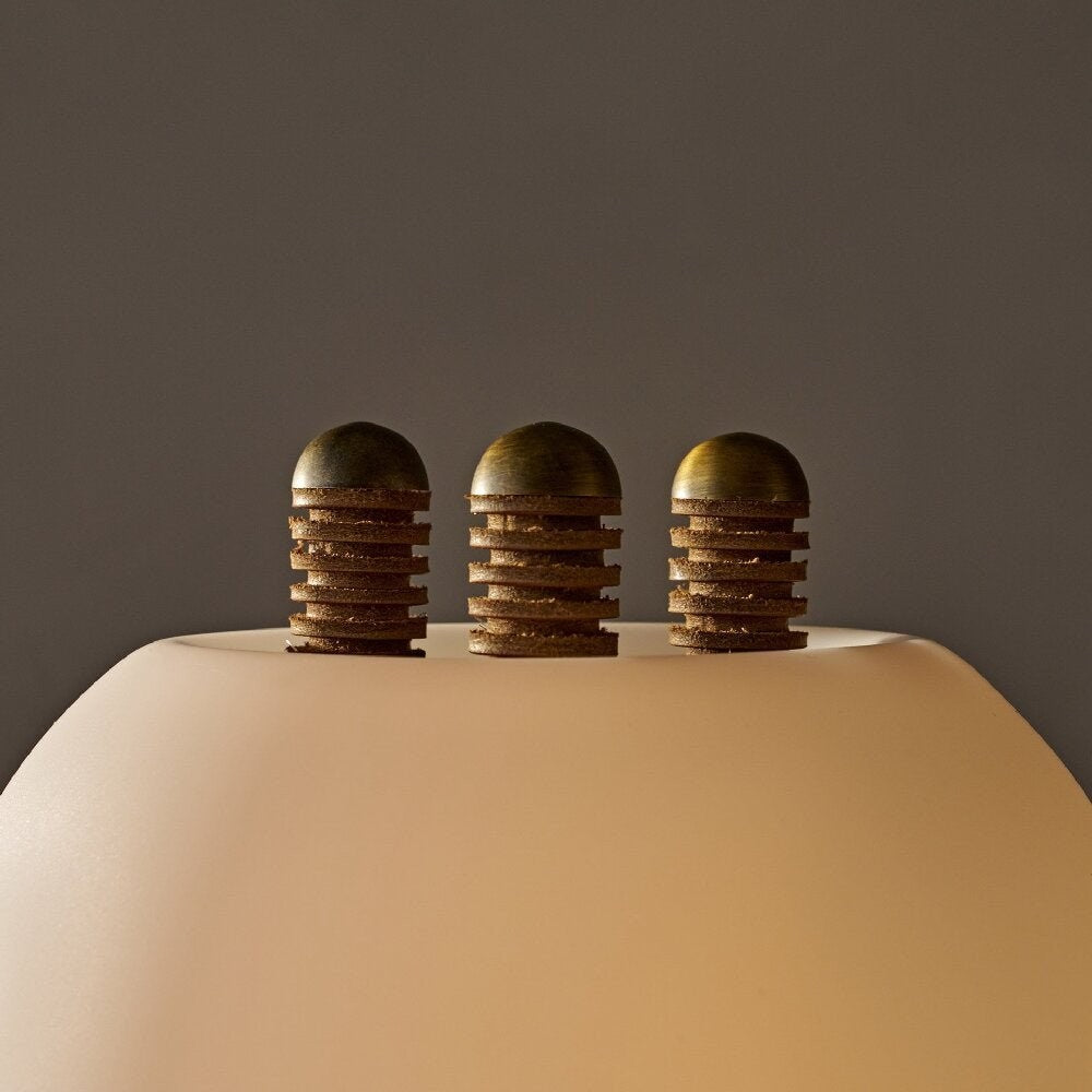 Striata Column Table Light, Bedside Table Lamp, detail 9