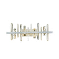 Synchronicity Solitude Single Light 10-5/8" Tall Integrated LED Wall Light, Bedroom Wall Sconce