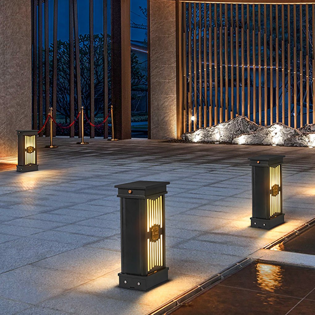 Traditional Retro Styling Exterior Waterproof LED Landscape Lighting for Garden Lawn, Outdoor Wall Light, detail 4