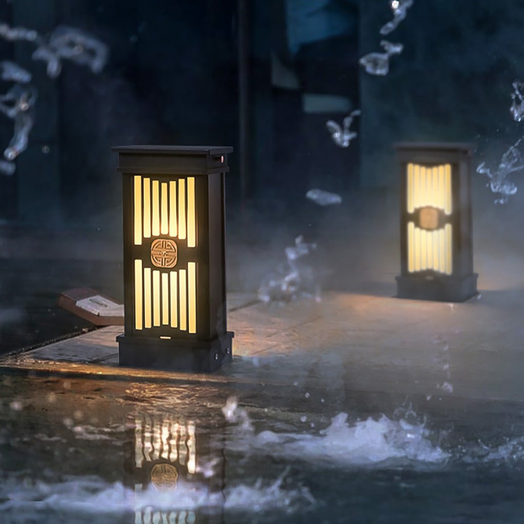 Traditional Retro Styling Exterior Waterproof LED Landscape Lighting for Garden Lawn, Outdoor Wall Light, detail 5