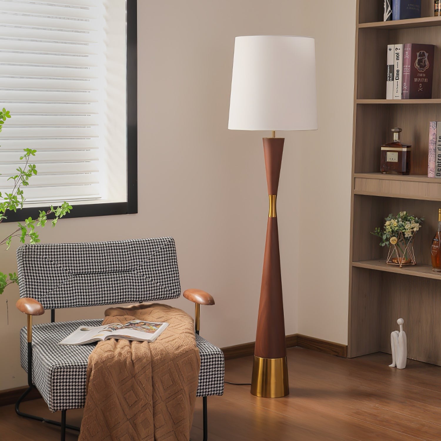 Valcero Wood Grain Floor Light, Floor Lamp, detail 11