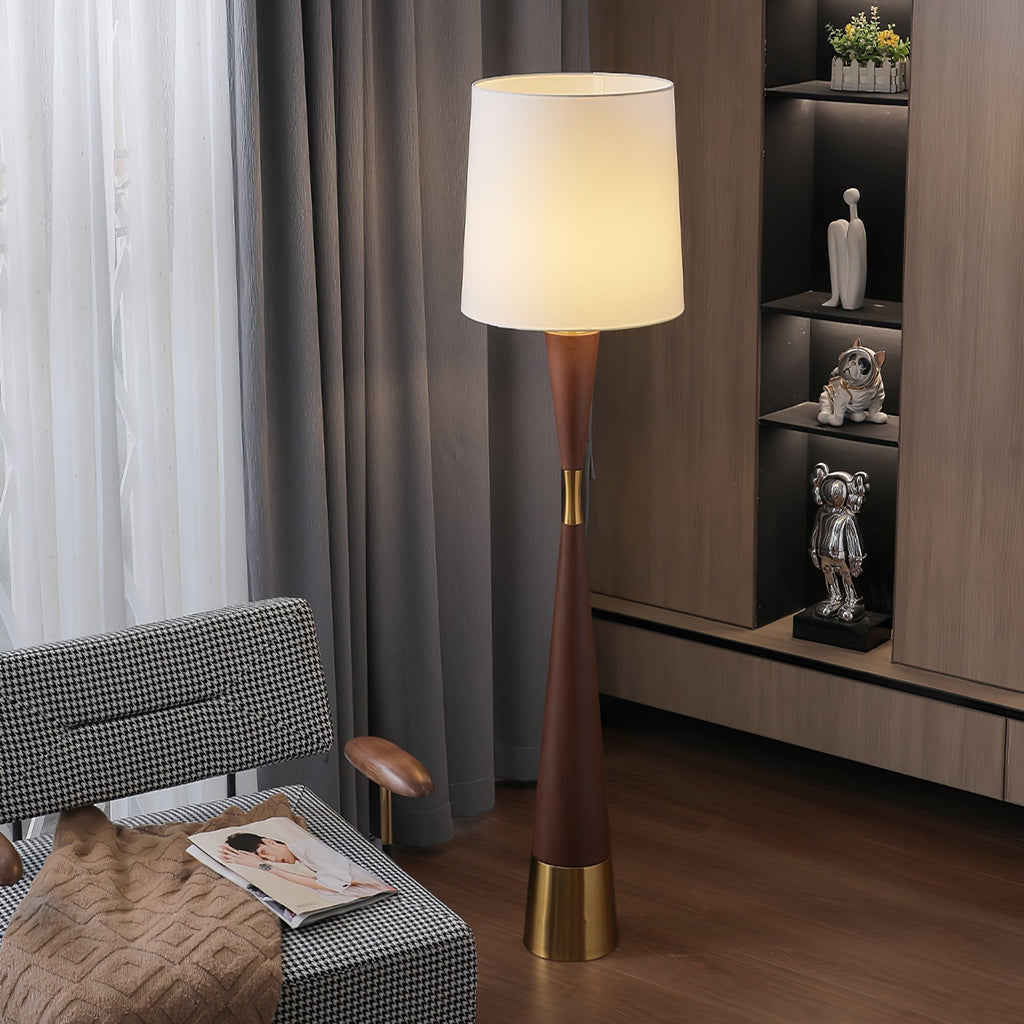 Valcero Wood Grain Floor Light, Floor Lamp, detail 4