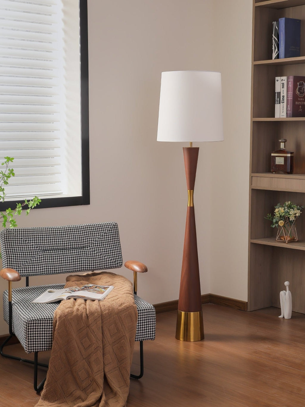 Valcero Wood Grain Floor Light, Floor Lamp, detail 5