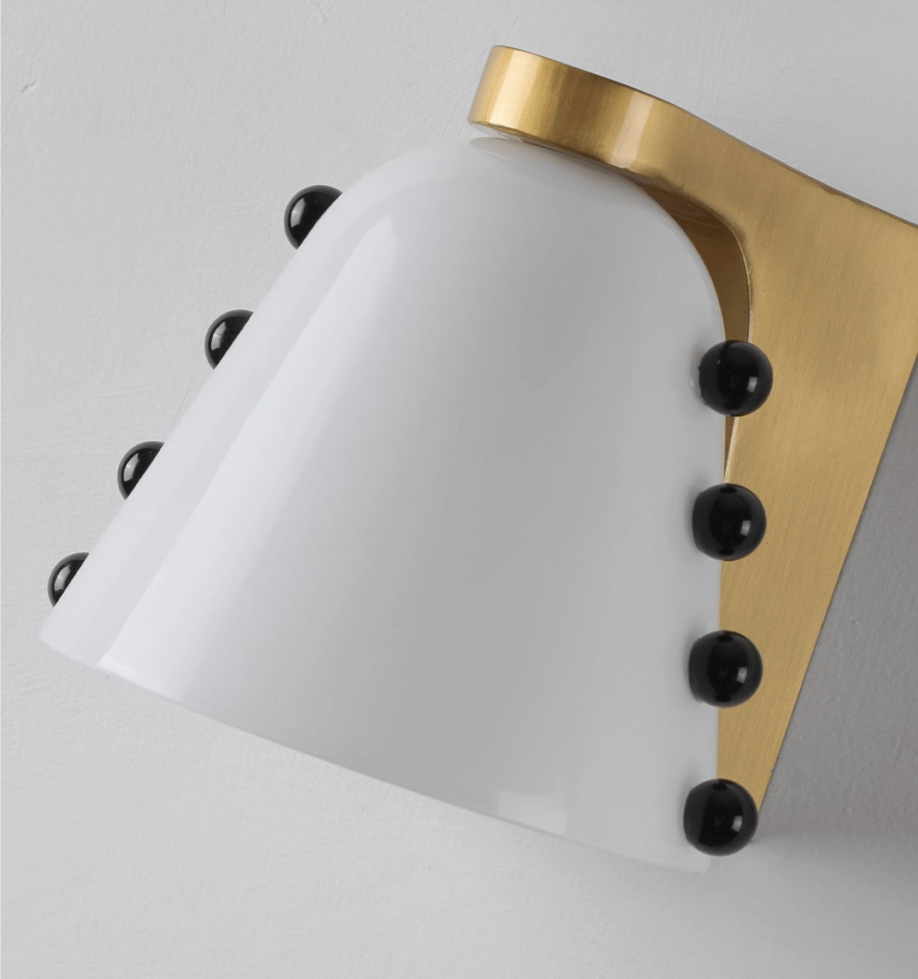 Velora Artisan Glass Wall Light, Hardwired Wall Sconce, detail 11