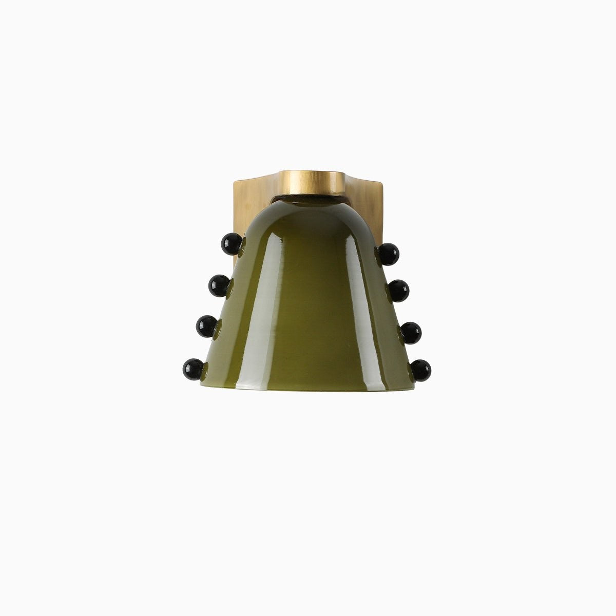 Velora Artisan Glass Wall Light, Hardwired Wall Sconce, detail 2