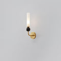 Vertessa Marble Accent Wall Light, Wall Sconce, Dia 10cm x H36cm
