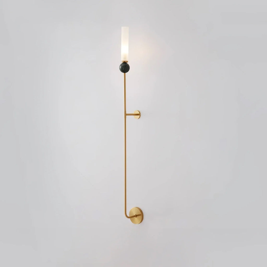 Vertessa Marble Accent Wall Light, Wall Sconce, detail 10