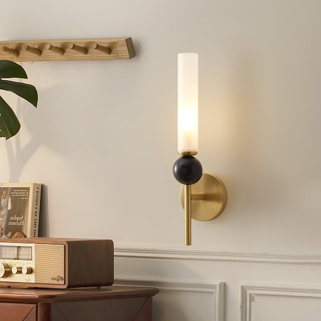 Vertessa Marble Accent Wall Light, Wall Sconce, detail 14