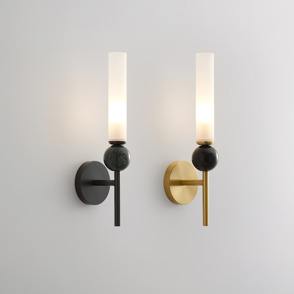 Vertessa Marble Accent Wall Light, Wall Sconce, detail 18