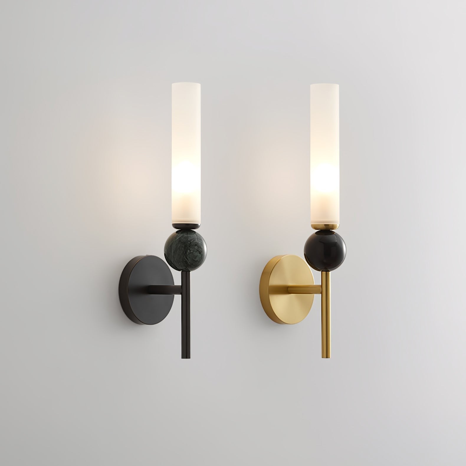 Vertessa Marble Accent Wall Light, Wall Sconce, detail 18