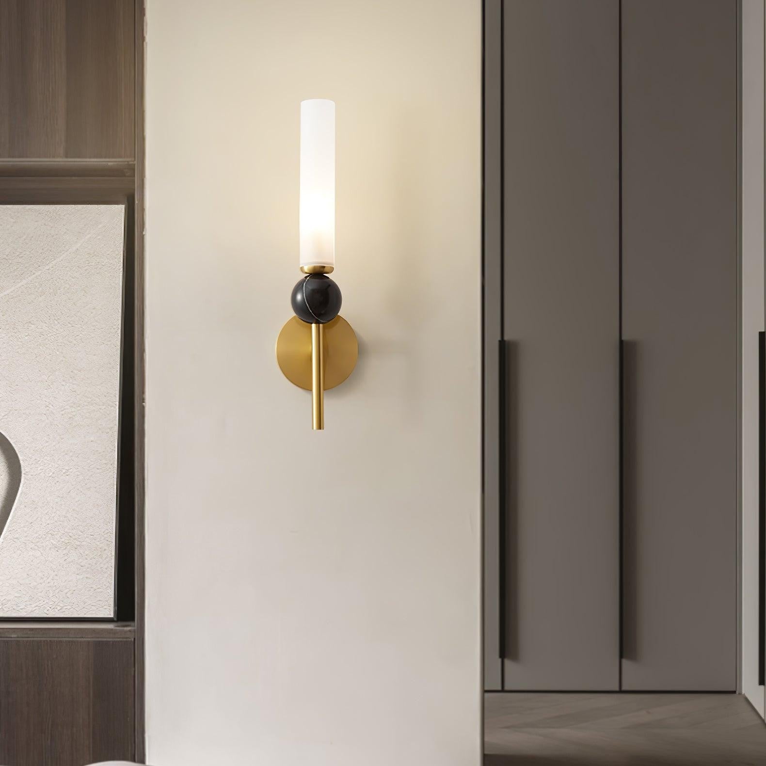 Vertessa Marble Accent Wall Light, Wall Sconce, detail 26