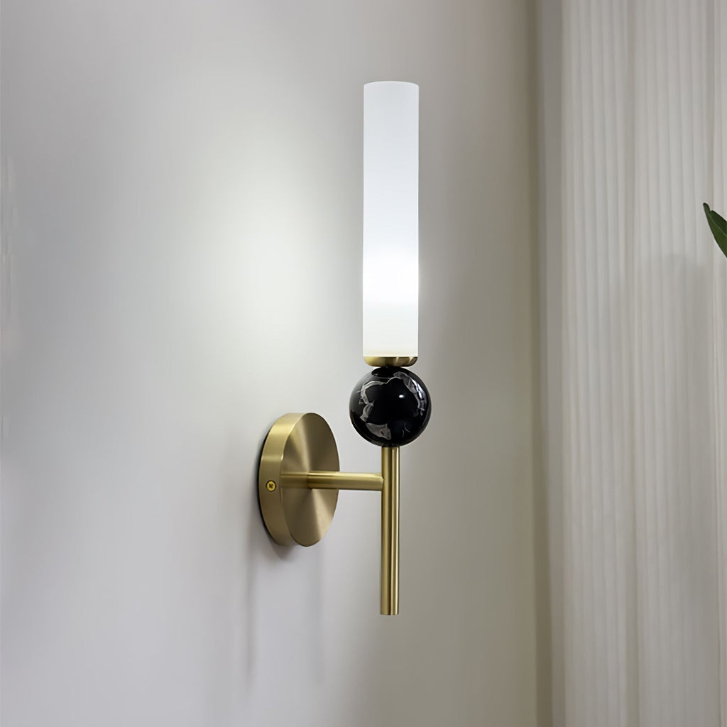 Vertessa Marble Accent Wall Light, Wall Sconce, detail 39
