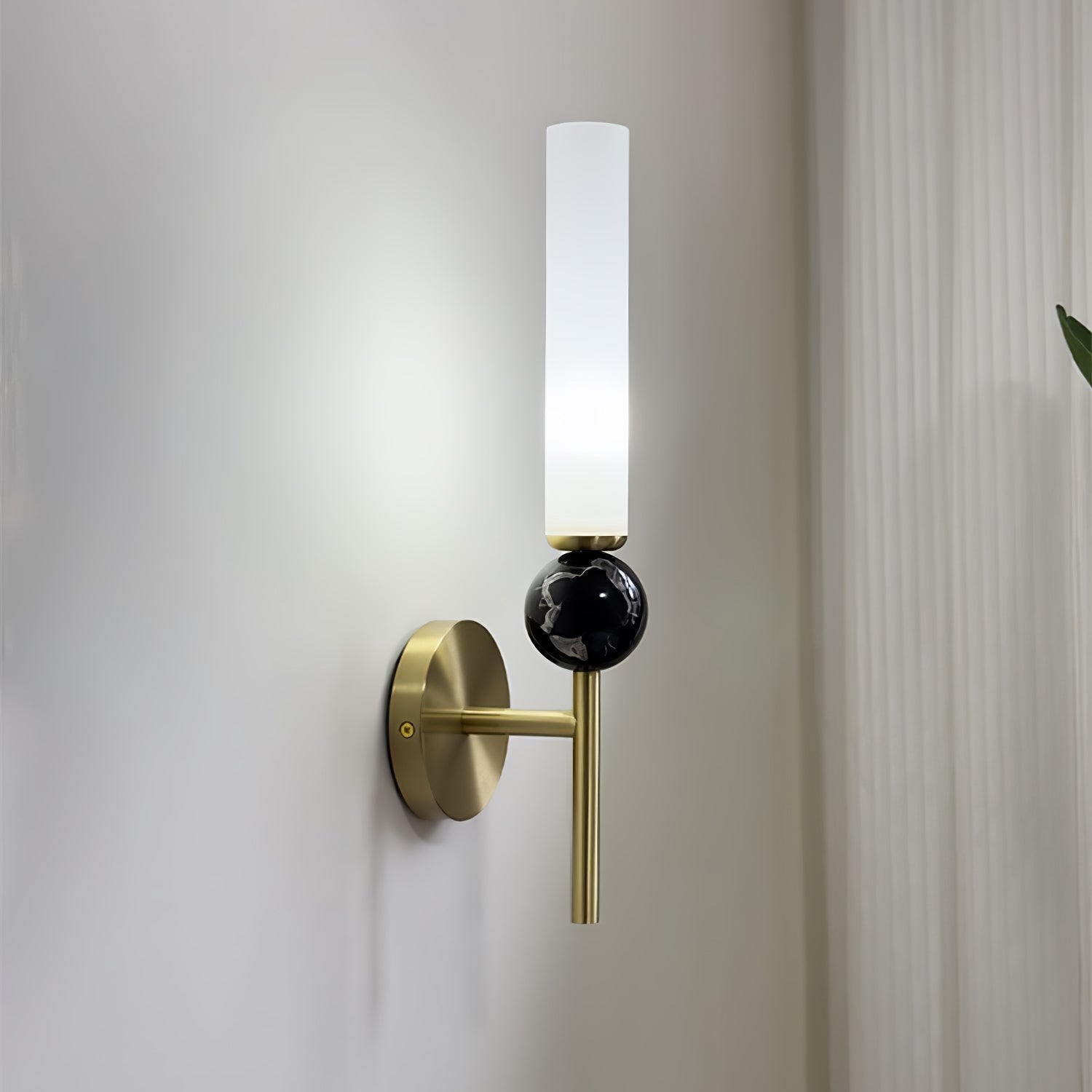 Vertessa Marble Accent Wall Light, Wall Sconce, detail 39