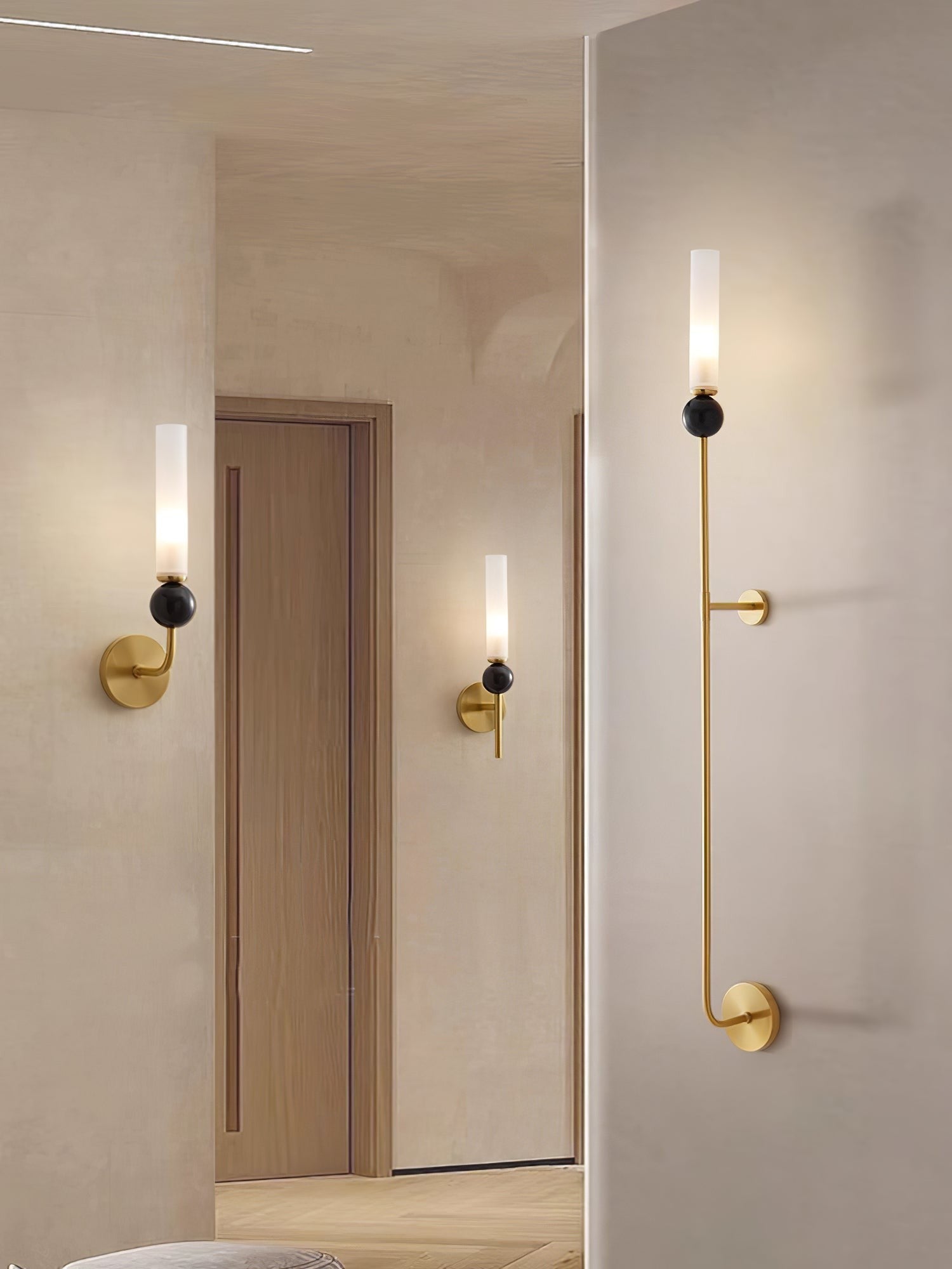 Vertessa Marble Accent Wall Light, Wall Sconce, detail 41