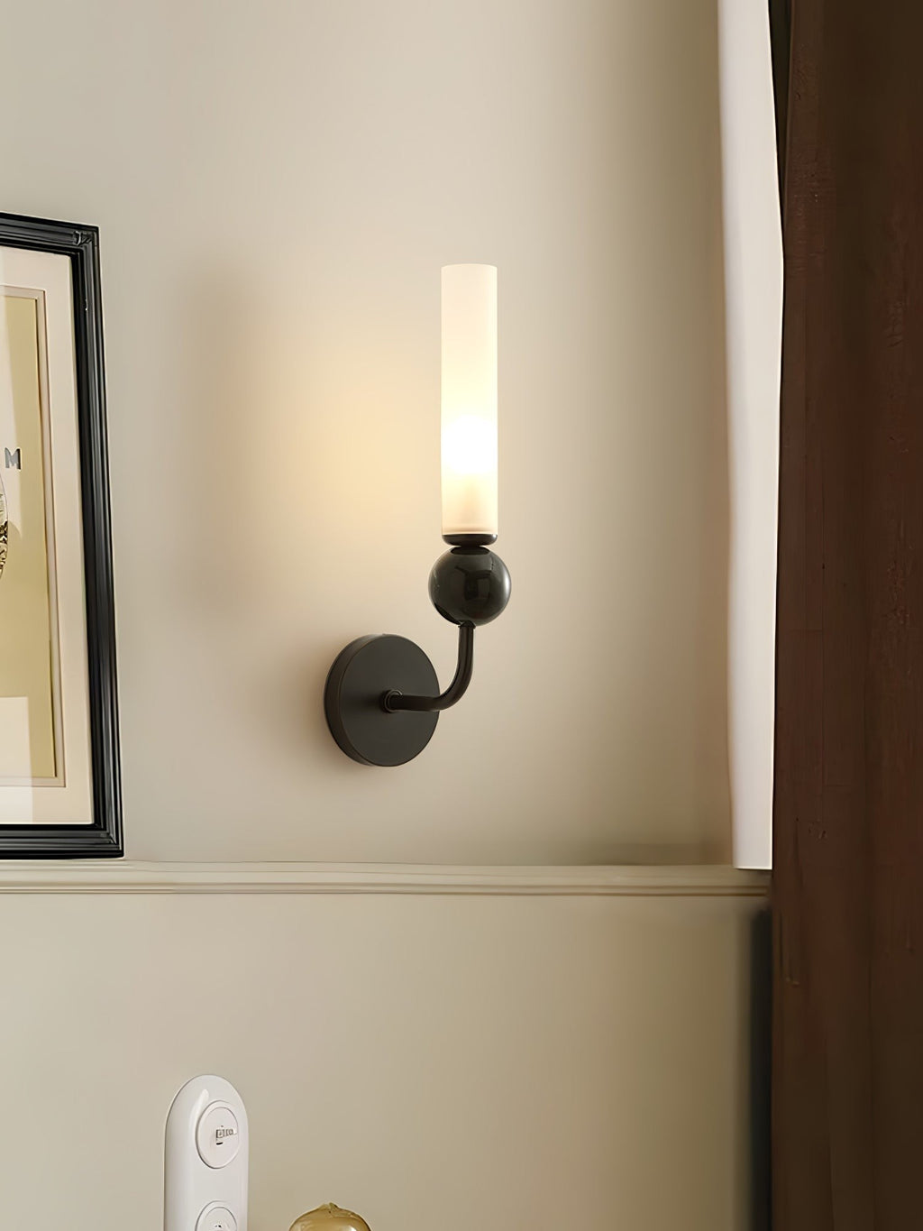 Vertessa Marble Accent Wall Light, Wall Sconce, detail 46