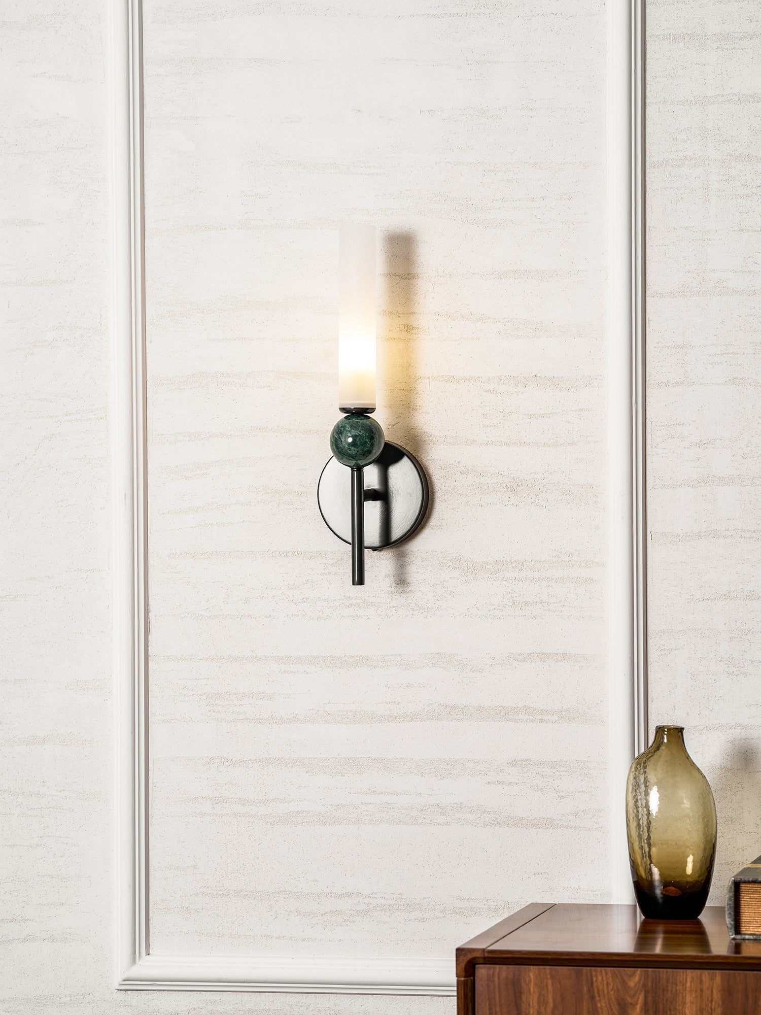 Vertessa Marble Accent Wall Light, Wall Sconce, detail 49