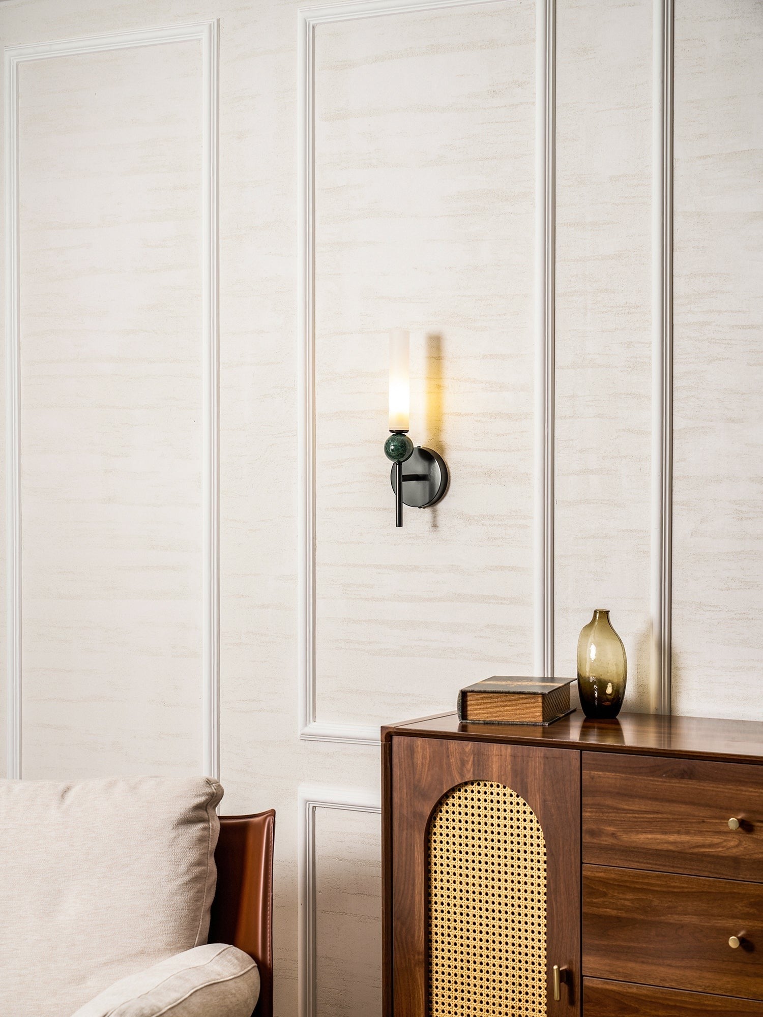 Vertessa Marble Accent Wall Light, Wall Sconce, detail 59