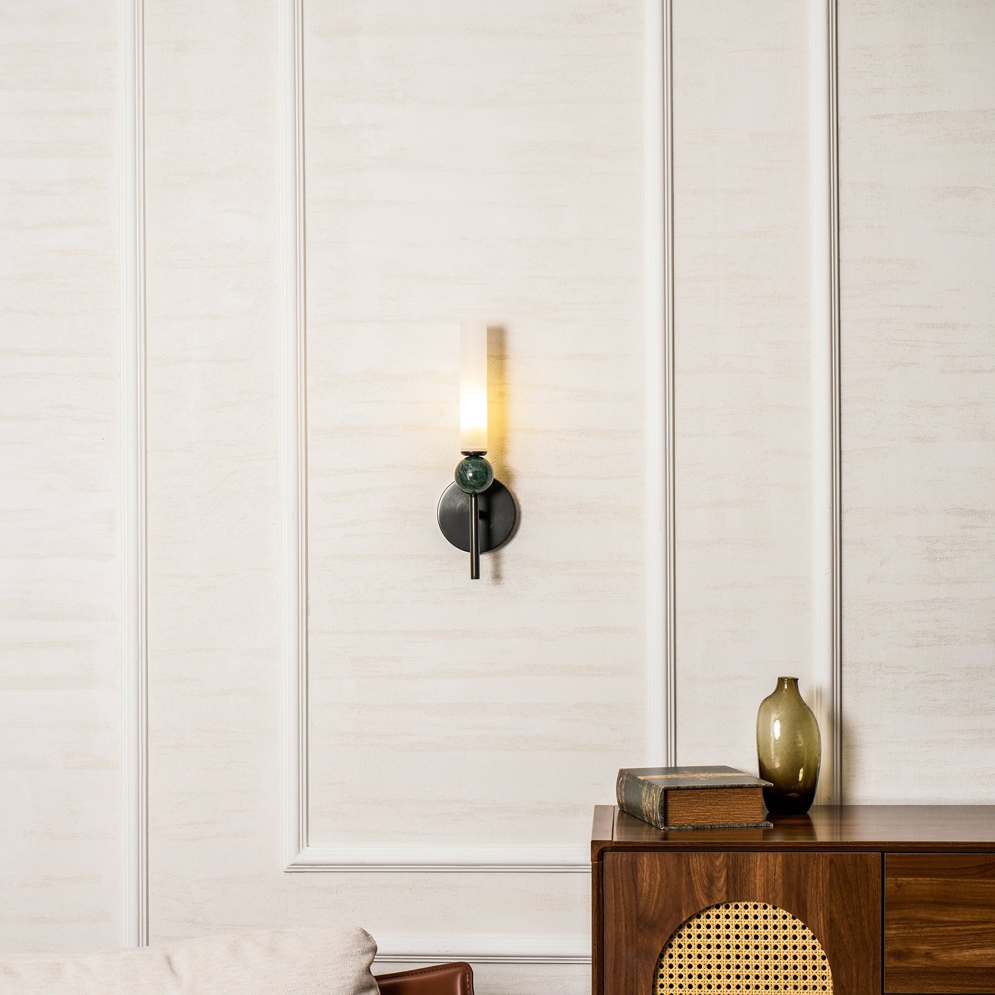 Vertessa Marble Accent Wall Light, Wall Sconce, detail 61