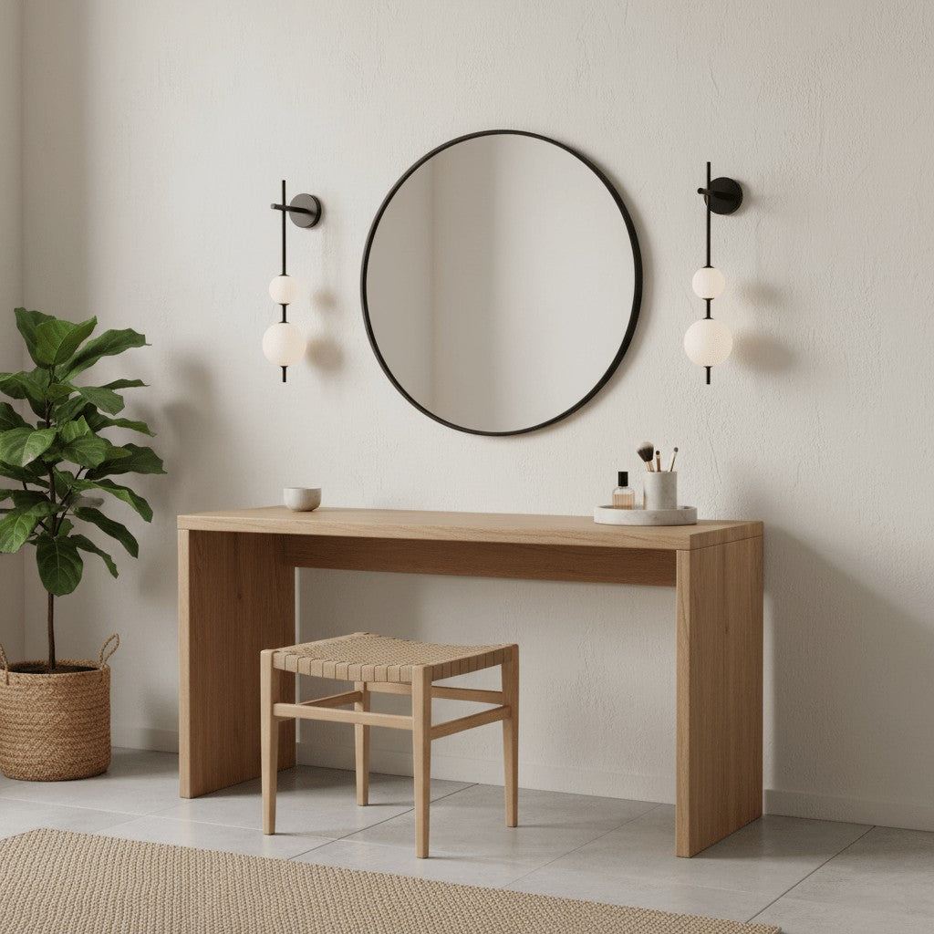 Vertical Glow Wall Light, Hardwired Wall Sconce, detail 15
