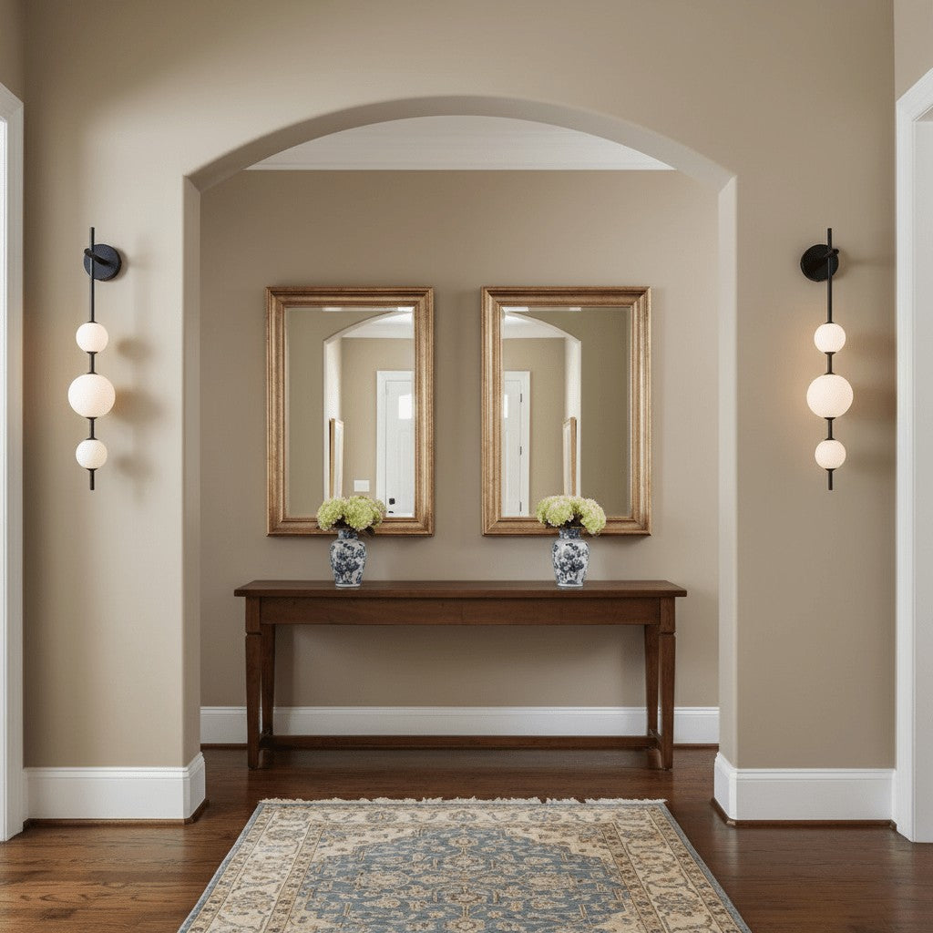 Vertical Glow Wall Light, Hardwired Wall Sconce, detail 18