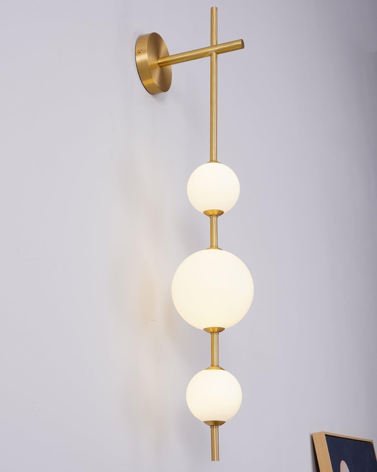 Vertical Glow Wall Light, Hardwired Wall Sconce, detail 29