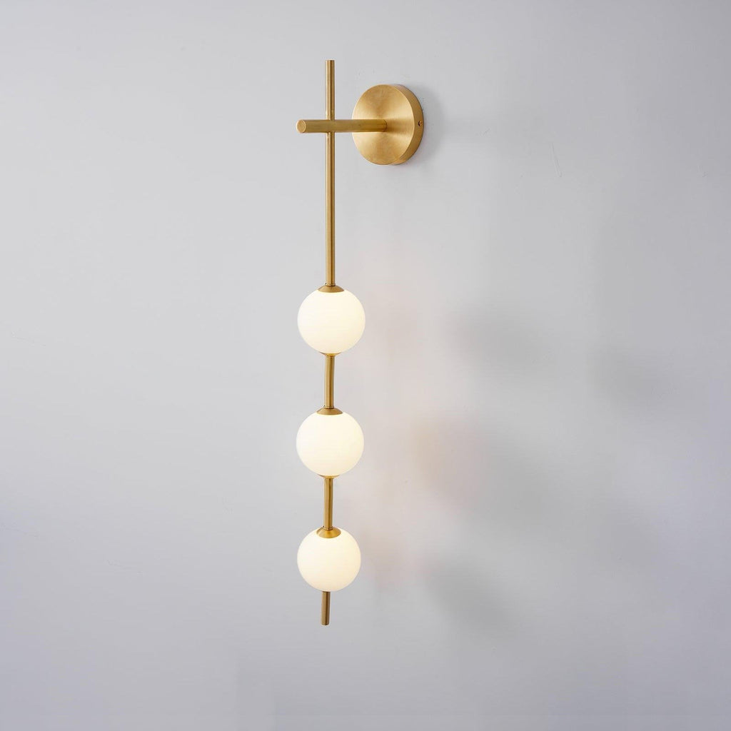 Vertical Glow Wall Light, Hardwired Wall Sconce, detail 4