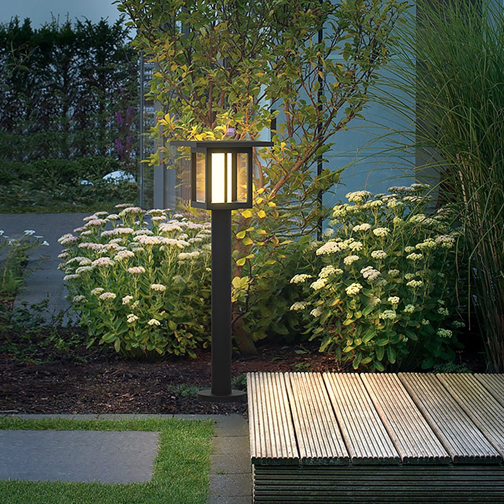 Villa Fence Post Lights Solar Exterior LED Landscape Lighting Wall Light, Outdoor Wall Light, detail 7