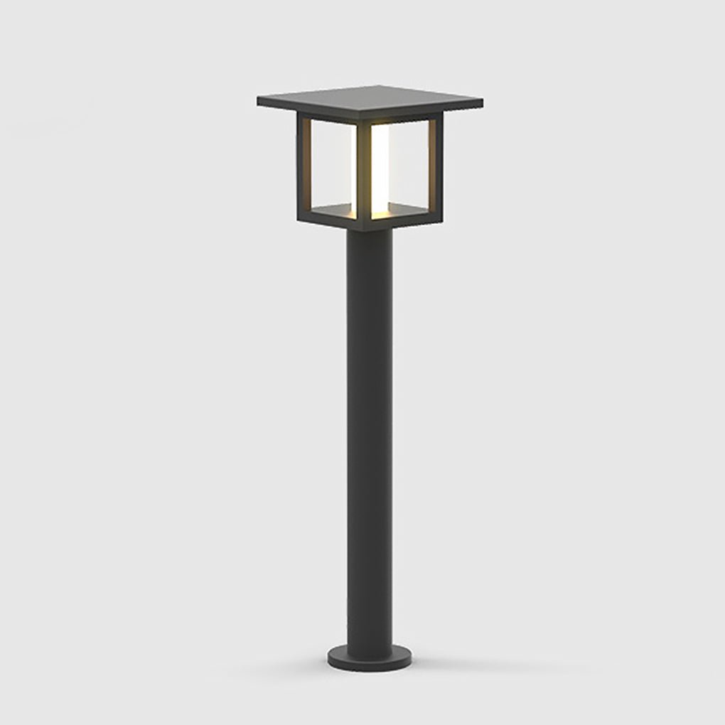 Villa Fence Post Lights Solar Exterior LED Landscape Lighting Wall Light, Outdoor Wall Light, detail 11
