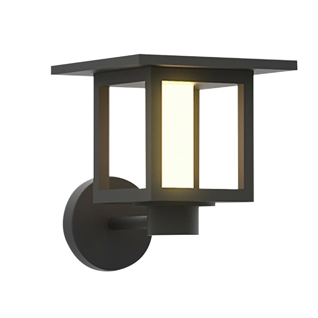 Villa Fence Post Lights Solar Exterior LED Landscape Lighting Wall Light, Outdoor Wall Light, detail 14