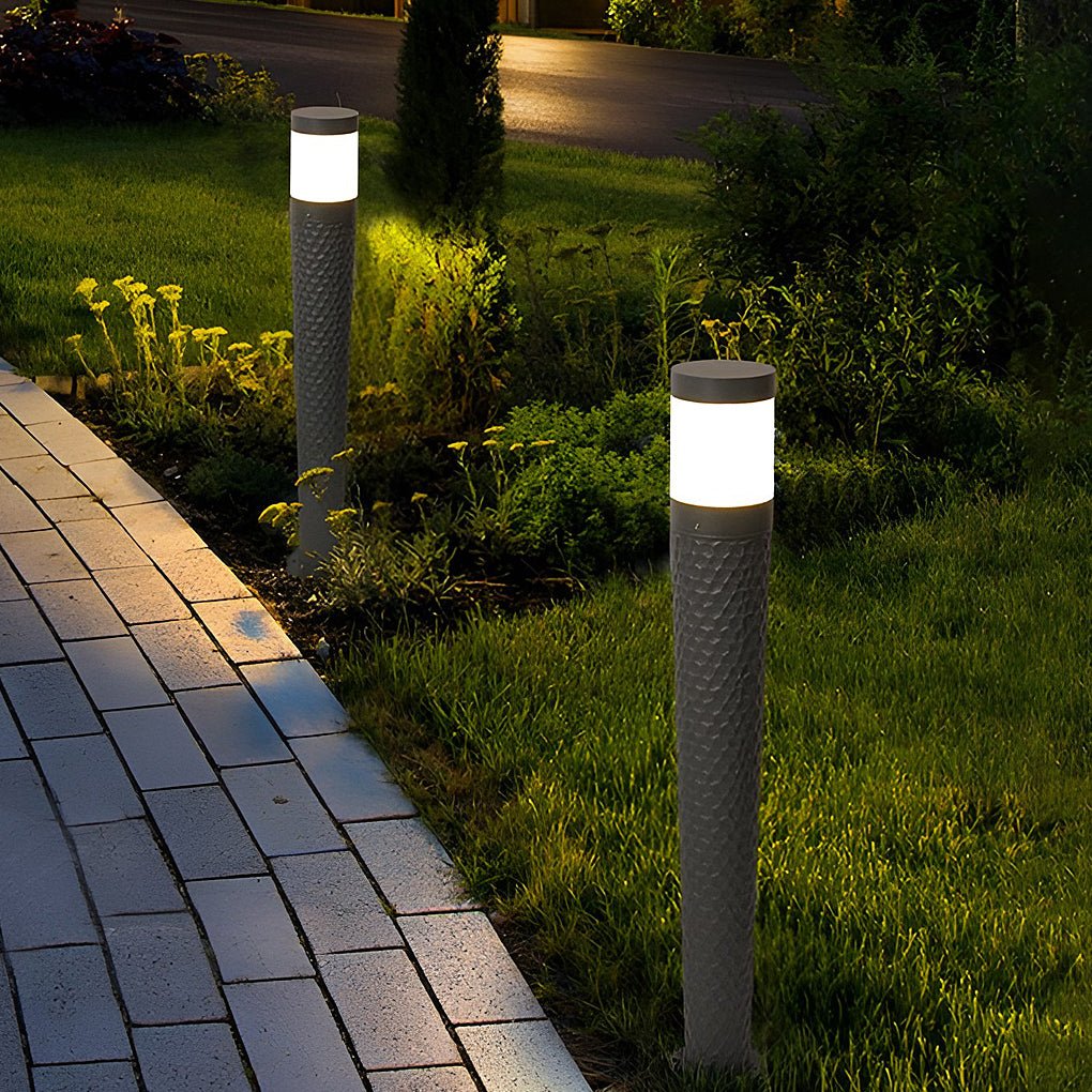 Vintage LED Exterior Post Lights Garden Lights Outside Lights Landscape Lighting, Outdoor Wall Light, Die-cast Aluminum, 4" Dia x 33" H