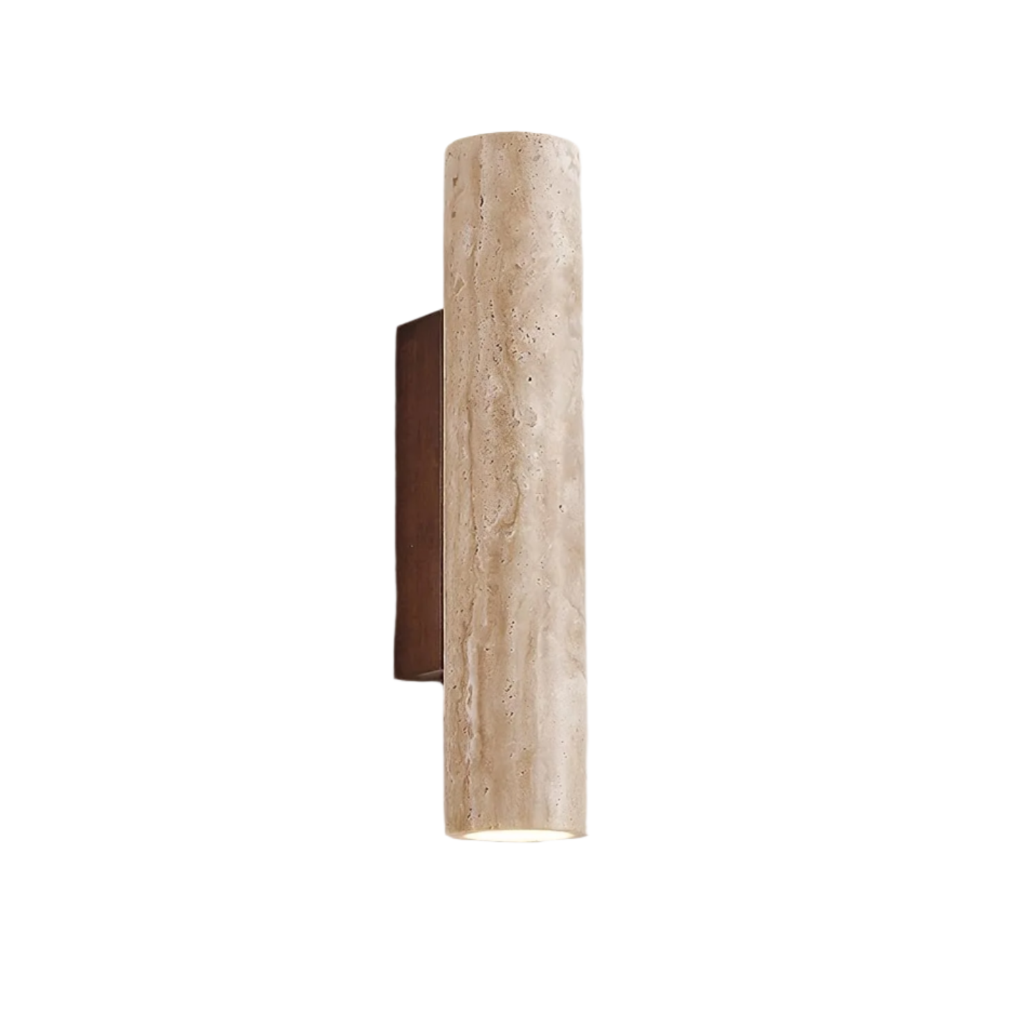 Natural Travertine Wall Light, Bedroom Wall Sconce, detail 7