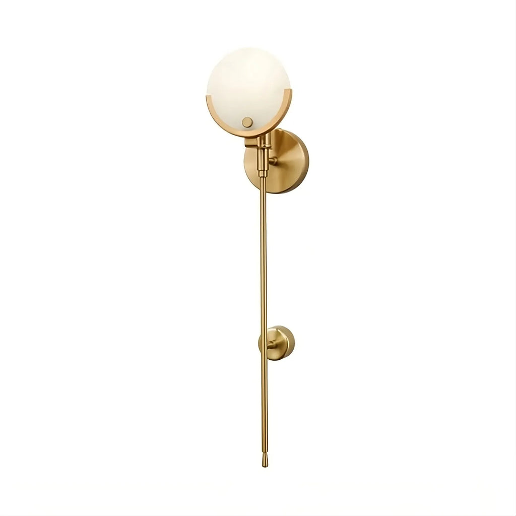 Natural Marble Wall Light Wall Light, Bedroom Wall Sconce, detail 6