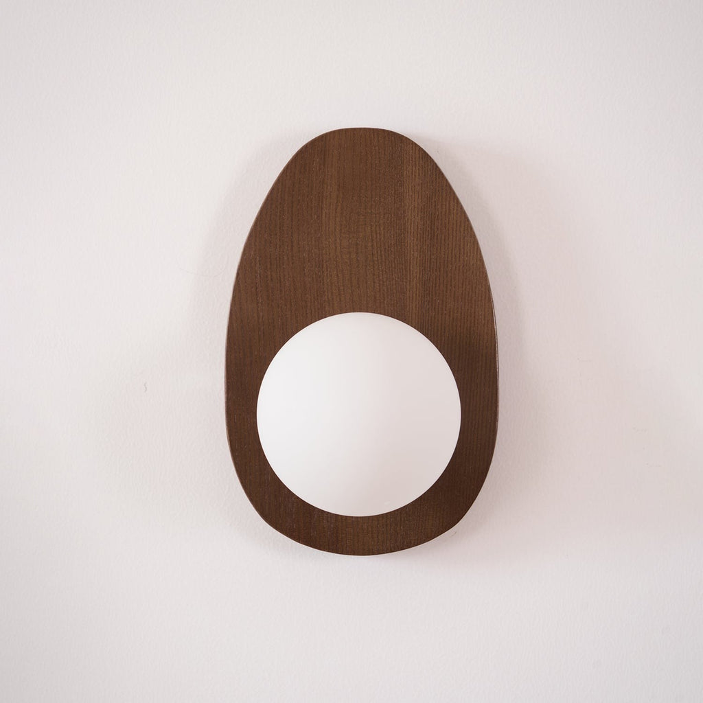 Walnora Globe Wall Light, Plug-In Wall Sconce, detail 11